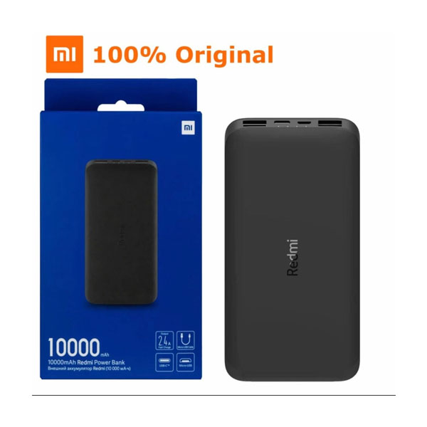 Power bank Xiaomi 10000mAh Redmi 37Wh.